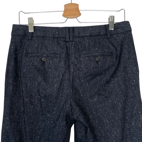 Talbots Windsor Womens Tweed Dress Pants Straight Wide Leg Careerwear Size 4 - Picture 6 of 10